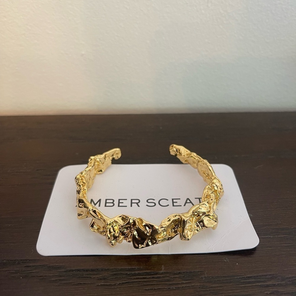 Amber Sceats Emery Bracelets 24k Gold plated